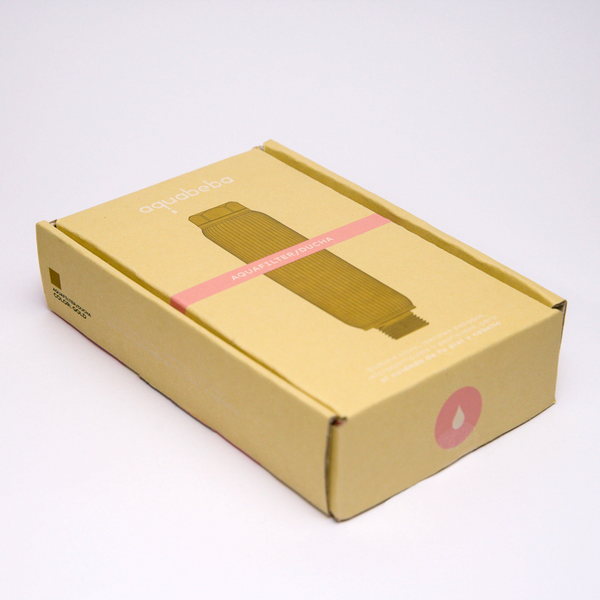 Aquafilter Gold Shower Water Filter Closed Box